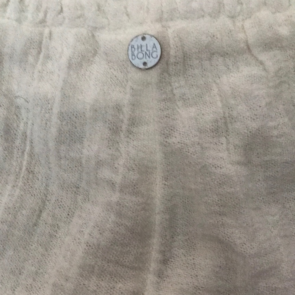 Billabong white beach cotton shorts - Picture 3 of 5